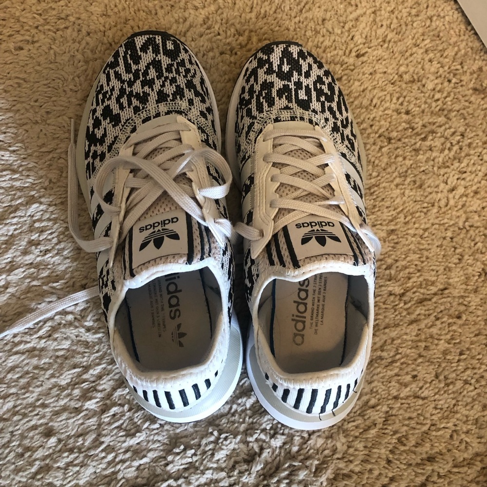adidas leopard tennis shoes